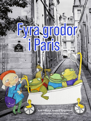 cover image of Fyra grodor i Paris